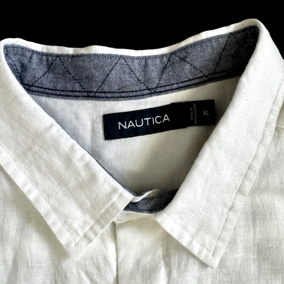 Nautica Men’s Button Down Shirt Sz XL - Picture 8 of 12